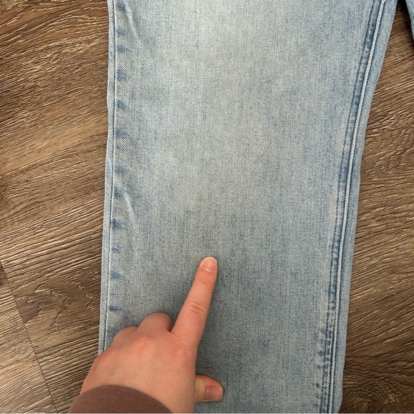 Aritzia Light Blue Straight Leg Pants - Picture 4 of 6